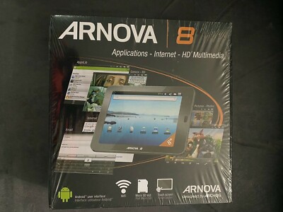 NEW Arnova G1 8 4GB, Wi-Fi, 8in - Black