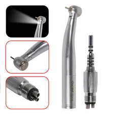 Dental Fiber Optic LED Turbine Handpiece Big Four Spray /4 H Coupler Fit Kavo SA