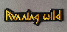 RUNNING WILD -- PATCH / AUFNÄHER / AUFBÜGLER -- HEAVY METAL