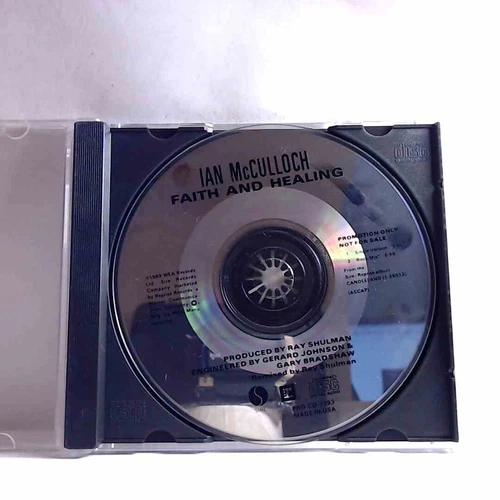 Ian McCulloch – Faith And Healing (CD, Promo, US, 1989, Sire) AO836
