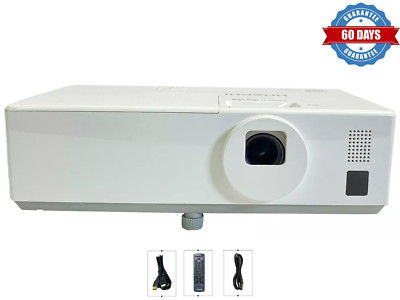 3000 ANSI DLP Projector Portable for PowerPoint Video Presentation HDMI 1080p