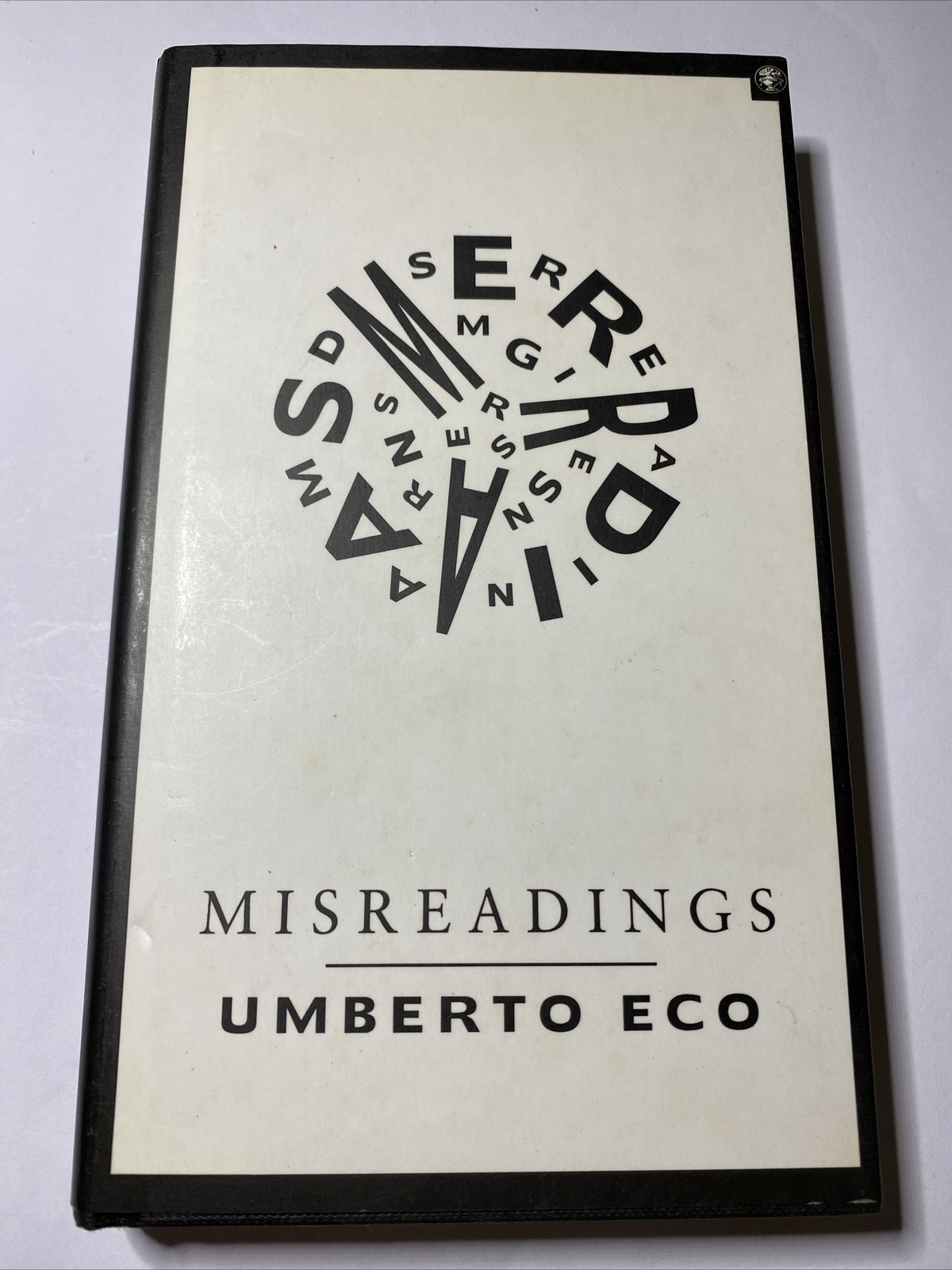 Misreadings by Umberto Eco (Hardcover, 1993) 1st/3rd Printing