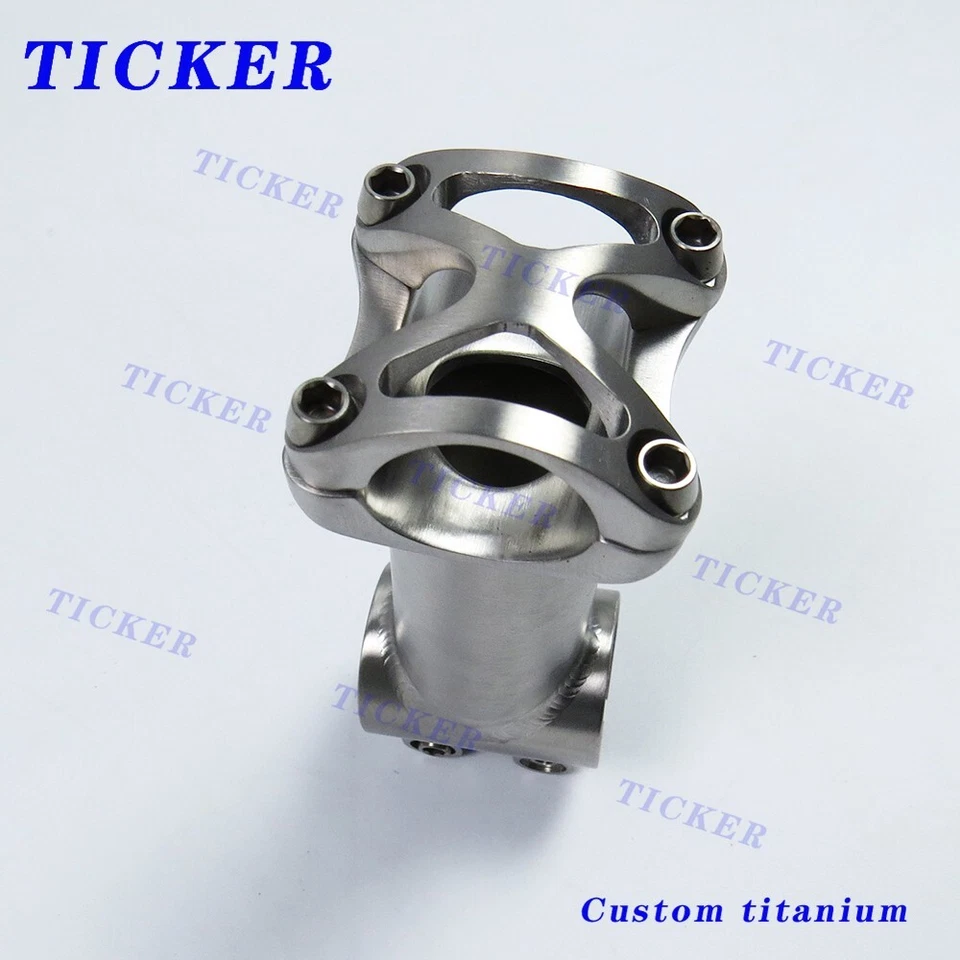 TRCKER Titanium Bike Ultralight Bicycle Stem Accessories MTB Cycling Parts Super - Image 2 of 4