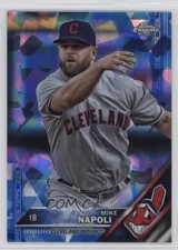 2016 Topps Box Set Chrome Sapphire Edition /250 Mike Napoli #595 2o7