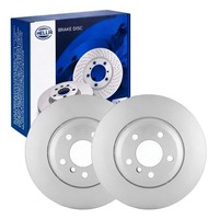 2X Hella Pagid Bremsscheiben Ø345Mm Hinten Passend FüR Bmw X5 X6 54612PRO_HC