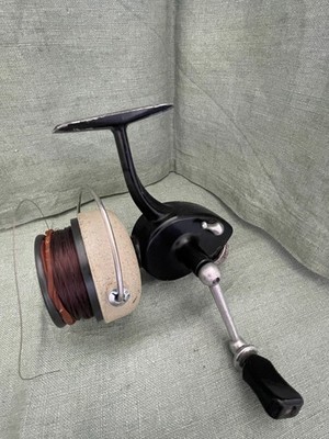 ABU 444 Sweden Spinning Reel & Spare Spool  Vintage Original Rare Reel Runs Well