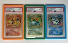 Charizard Venusaur Blastoise 2021 PCP 25th Anniversary  THAI PSA 10 Set of 3