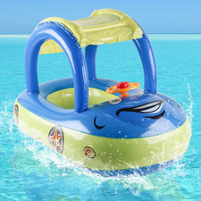 1pcs Car-Shaped Toddler Pool Float   Fun & Sa...