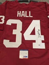 Dante Hall Autographed/Signed Jersey PSA/DNA COA Custom Jersey 