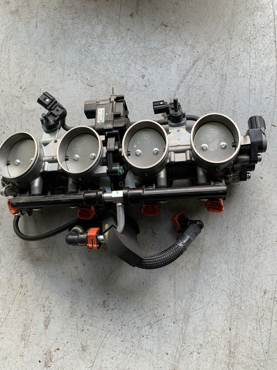 2013-2017 KAWASAKI NINJA ZX6R OEM MAIN FUEL INJECTORS / THROTTLE