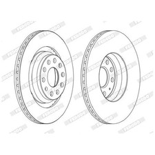 2x Bremsscheibe 26229328 hinten für Cupra Ateca KH7 Formentor KM7 Leon KL1 KL8