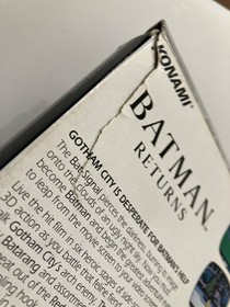 Batman Returns (with box) NES 1992 Konami