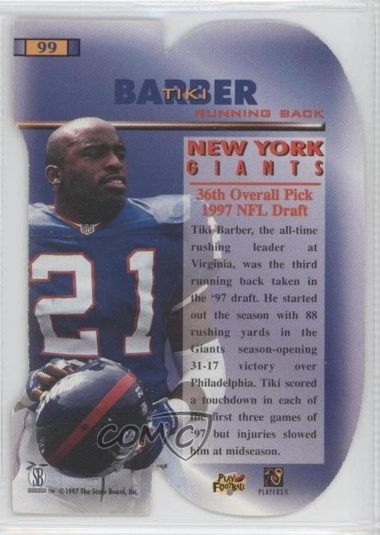 1998 Pro Line DC III Bronze Tiki Barber #99 - Image 2 of 2