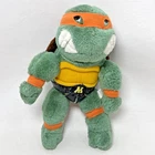 1989 Vintage Michelangelo Teenage Mutant Ninja Turtles Plush Figure 9” TMNT