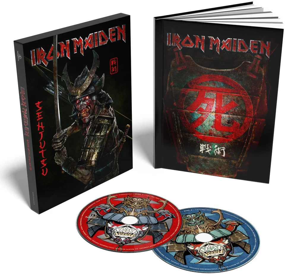 Iron Maiden Senjutsu Deluxe Mediabook – Limited) (CD) - Photo 1/1