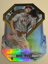 Mike Trout 2022 Topps Series 1 - Diamond Greats Die-Cuts #DGDC-1 Rainbow Foil