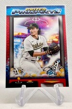 2025 Bowman Draft Jamie Arnold Prized Prospects Red Mojo Refractor 4/5 #PP-11