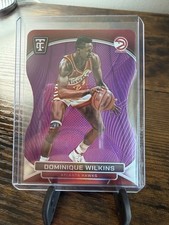 2024-25 Panini Totally Certified Dominique Wilkins /49 Purple Platinum Die-Cut