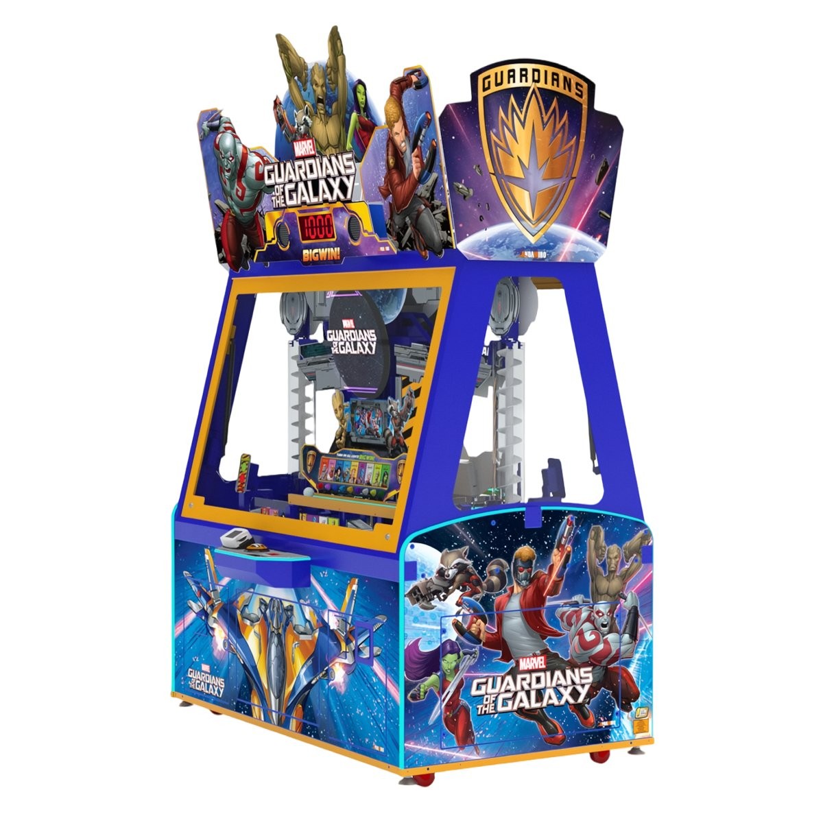 Andamiro Guardians Of The Galaxy Ticket Coaster Redemption Arcade Game