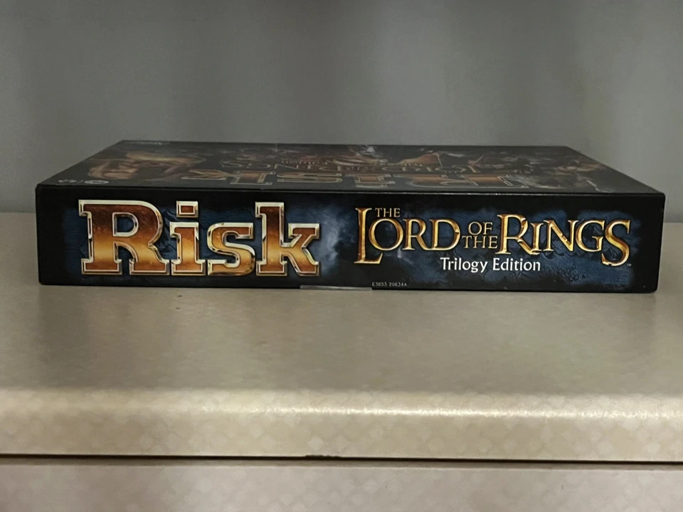 NEW! RISK The Lord of The Rings Trilogy Edition with Ring LOTR Board Game - Image 4 of 4