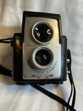 Vintage Box Camera Eastman Kodak Brownie Starflex Dakon Lens Not Tested Photo