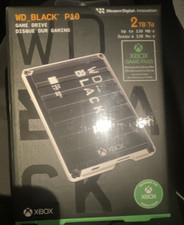 Western Digital WD BLACK P10 2TB External HDD Game Drive for Xbox One/Series X S