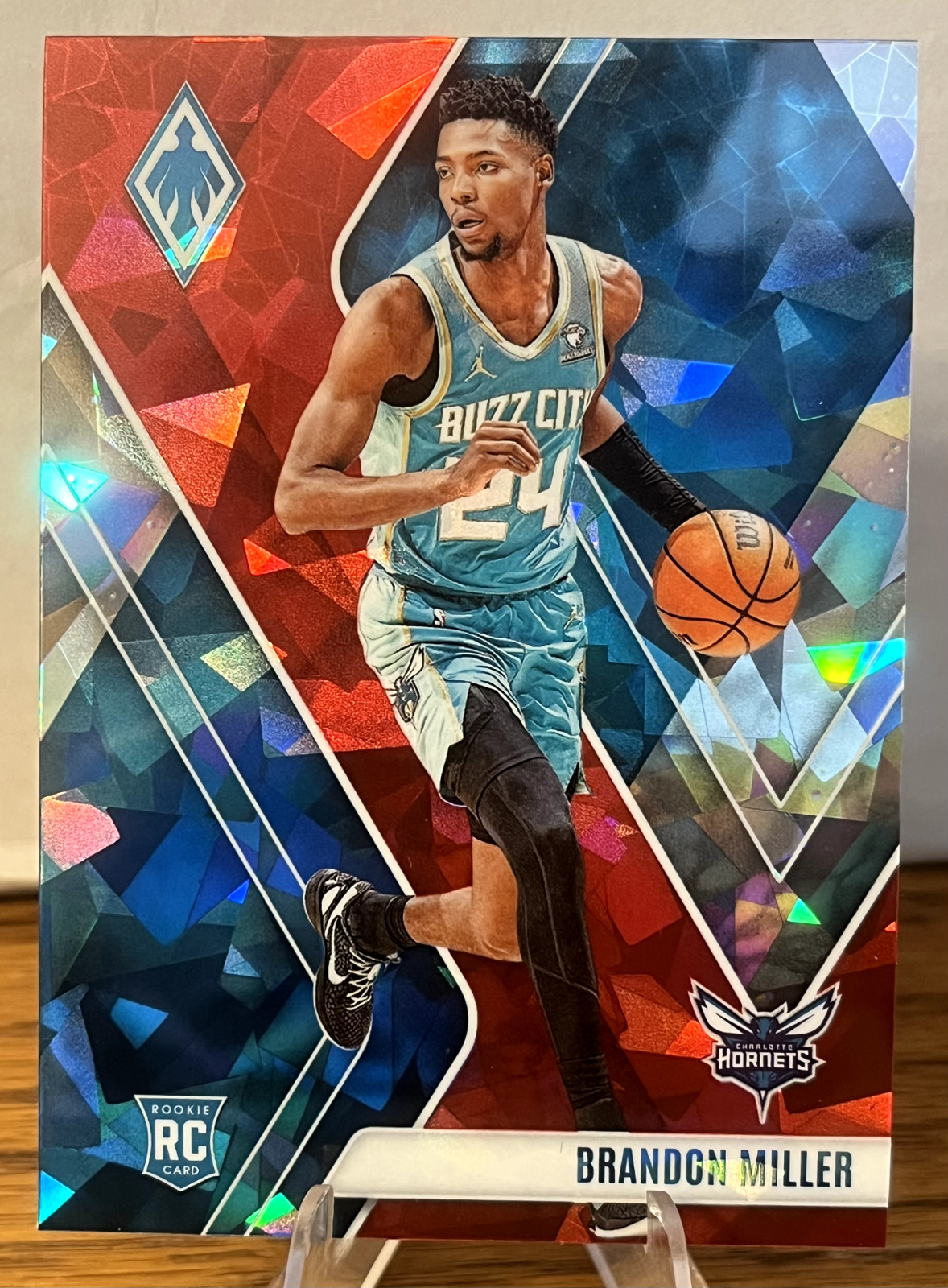 2023-24 Panini Phoenix - Brandon Miller #273 Red Cracked Ice (RC)