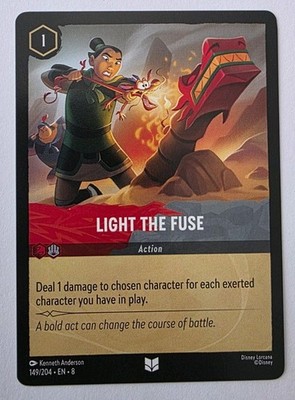 Light the Fuse 149/204 Reign of Jafar Regular NM