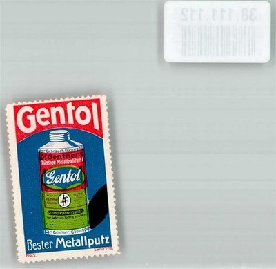 38111112 - 7320 Goeppingen Gentol fluessige Metalpolitur Dr. Carl Gentner
