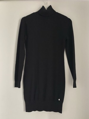 figurbetontes Strickkleid, Minikleid von AJC schwarz Gr.32 