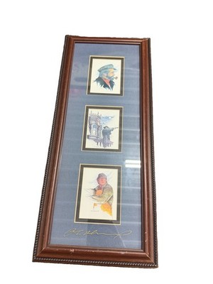 Ben Richmond- STORM WATCH sea Captain Great Lakes Prints- Hand Signed !