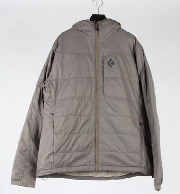 Black Diamond Solution Hooded Jacket - Men's. Walnut, L /62186/