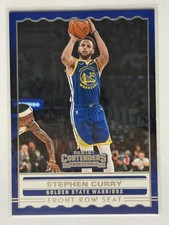 2019-20 Panini Contenders Front Row Seat #20 Stephen Curry Golden State Warriors