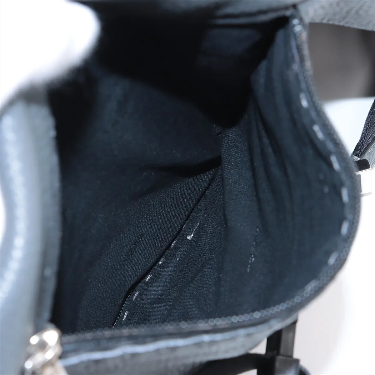 Fendi Selleria Leather Backpack Gray 7VZ011 | eBay display picture 1