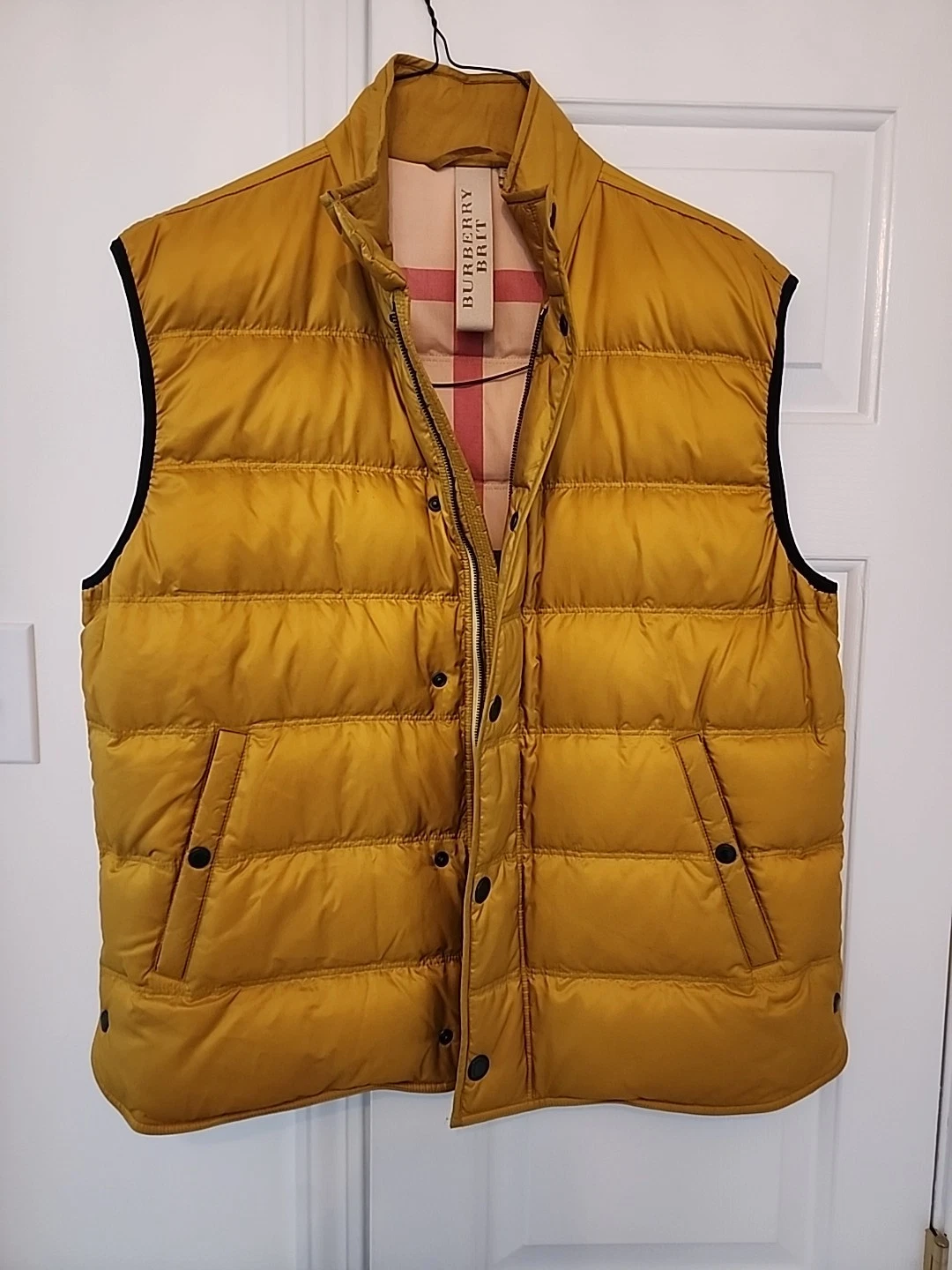 Burberry Brit Puffer Vest Mens Size Medium
