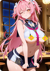 Aemeath Anime Waifu Card 1/1 Collectible WWA-AEM-004 — photo 2