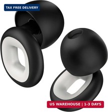 Ear Plugs for Sleeping & Motorcycle Wind Noise, Reusable Noise Cancelling Earplu