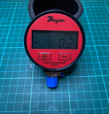 #ad #ad DPGAB 08 Digital Pressure Gauge Portable Manometer Tester Battery Powered $161.50