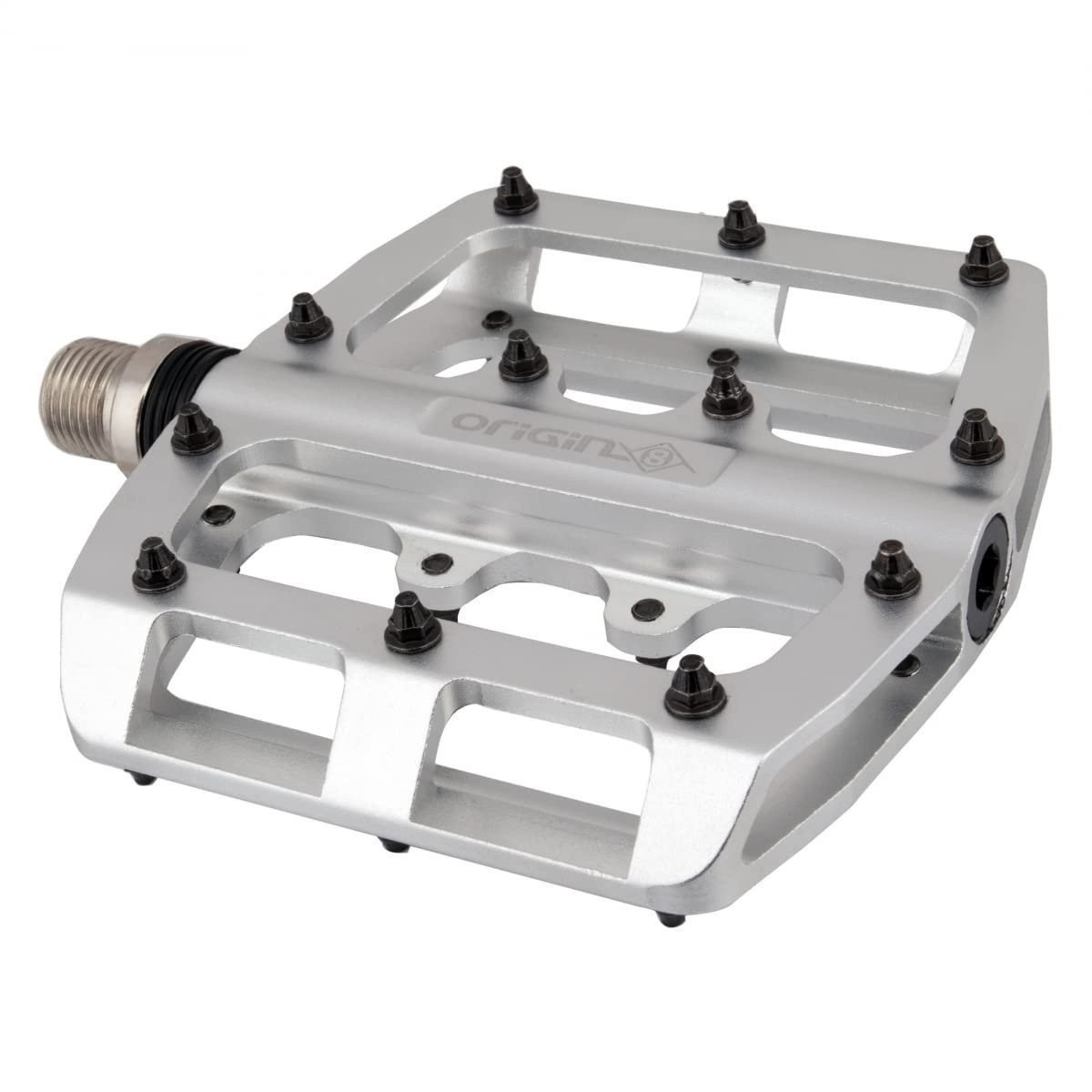 Origin8 Rascal Platform Pedals, 9/16", Silver