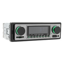 Car Classic Fm Retro Radio Player Bluetooth Stereo Mp3 Usb Aux Audio W Remote Car Classic Fm Retro Radio Player Bluetooth Stereo Mp3 Usb Aux Audio W Remote