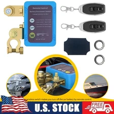 Remote Battery Disconnect Switch 12V 240A Battery Kill Switch for Auto RV ATV