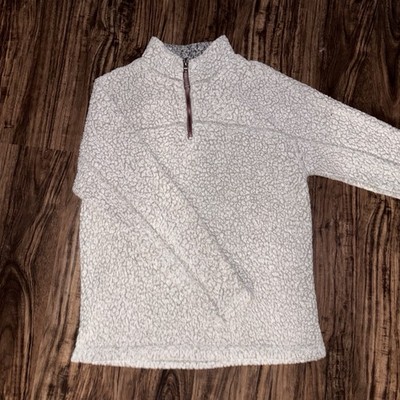 True Grit Men's Frosty Tipped Pile 1/4 Zip Pullover
