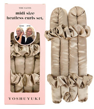 Midi Heatless Curls Overnight Hair Curlers to Sleep in Small Hair Rollers for Sh