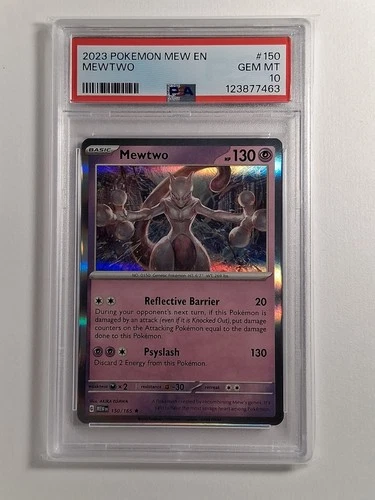 Pokemon 151 Mewtwo #150 PSA 10