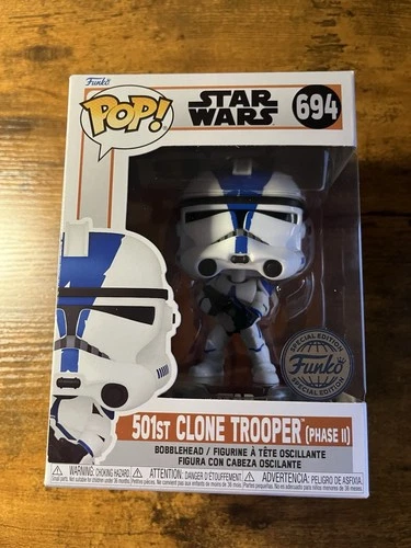 Funko Pop! #694 Star Wars 501st Clone Trooper Phase II Vinyl Figure