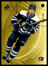 2025-26 SP GAME USED GOLD SEAN MONAHAN 12/149 COLUMBUS BLUE JACKETS #117
