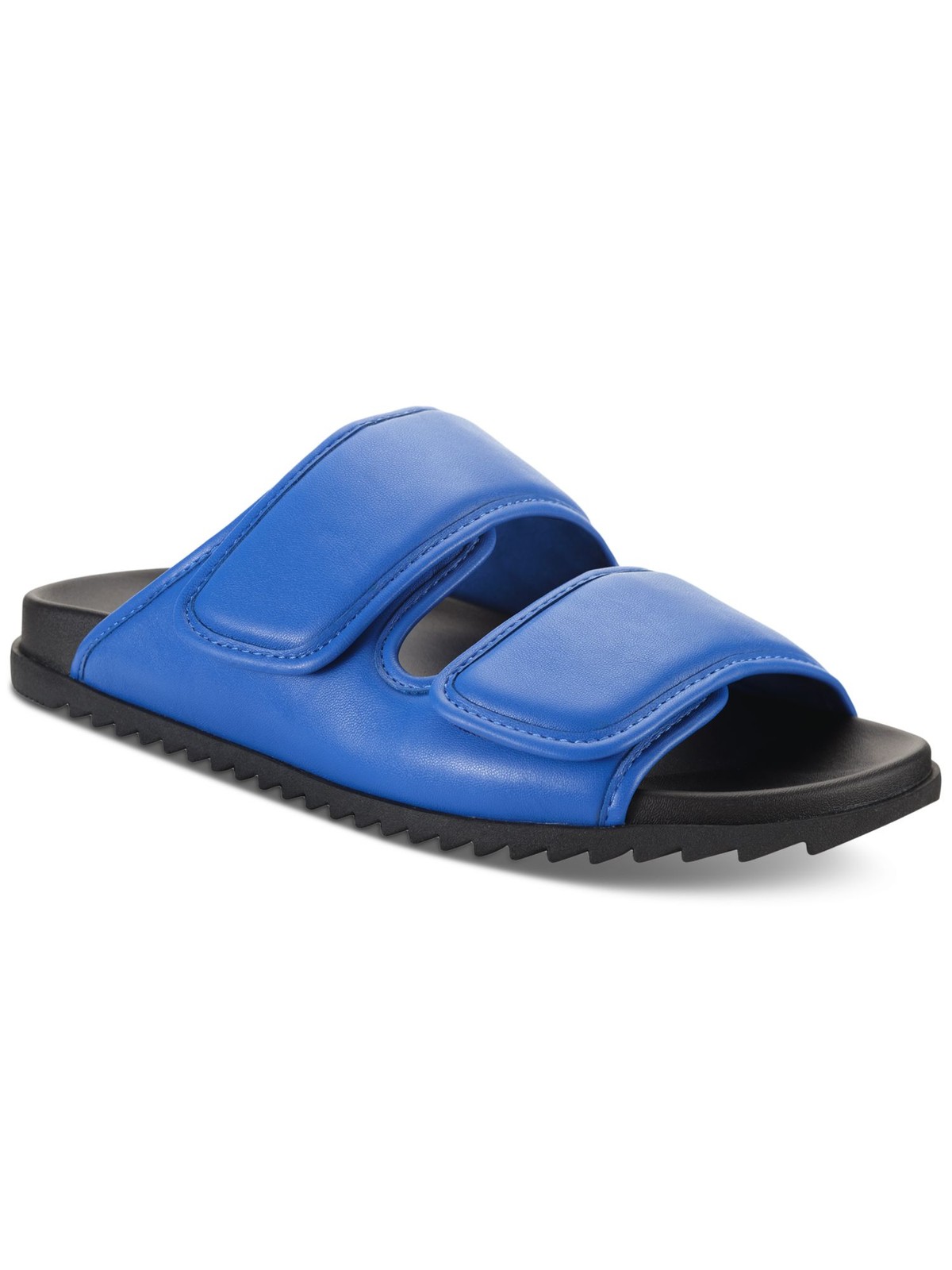 INC Mens Blue Treaded Open Toe Platform Slide Sandals Shoes 7 M 4290₽
