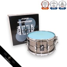 Sonor KS1307SDB Brass Snare Drum 13x7 Kompressor Series