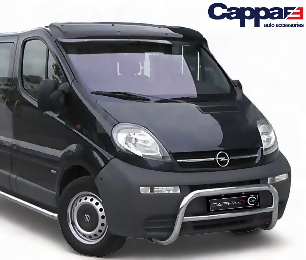 SUN VISOR WIND DEFLECTOR (5mm) FITS R. TRAFIC VAUXHALL VIVARO 20012021