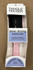 Tangle Teezer Light Pink  Vented Blow Dry Drying Hairbrush Straight Wavy